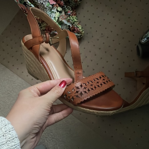 Leather wedges - Picture 2 of 3